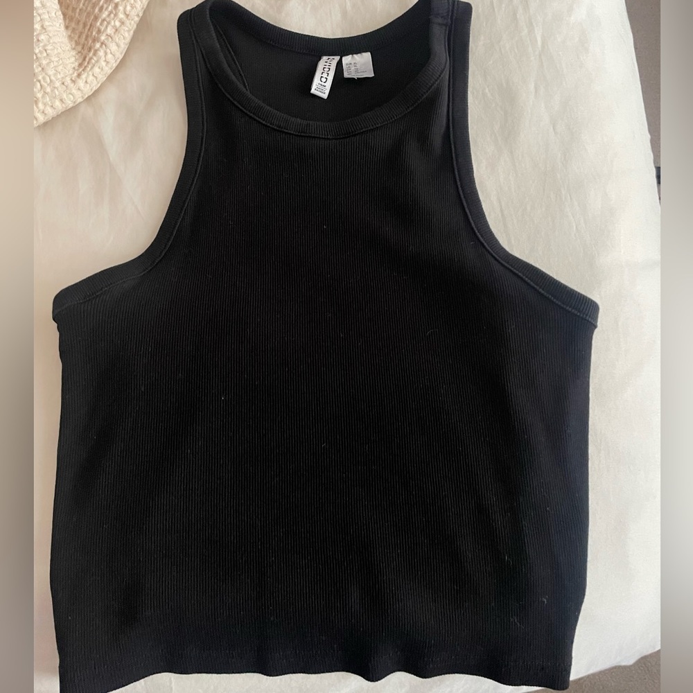 h&m cropped tank